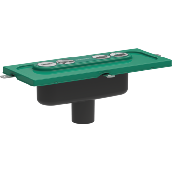 - HANSGROHE uBox universal Zestaw podstawowy do odpływu liniowego, montaż wertykalny 01002180 - 01002180 - Łazienki Szydłowski