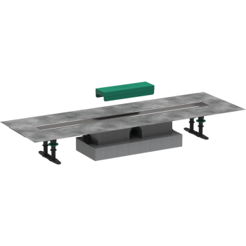  - HANSGROHE uBox universal Kompletny zestaw do montażu płaskiego 80cm do odpływu liniowego do wyłożenia płytkami 56018180 - 56018180 - Łazienki Szydłowski