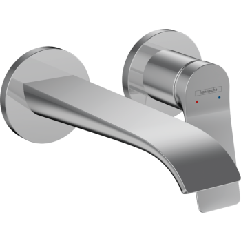 - HANSGROHE Vivenis bateria umywalkowa ścienna zasięg wylewki 19,2 cm chrom 75050000 - 75050000 - Łazienki Szydłowski