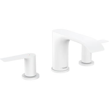  - HANSGROHE Vivenis 3-otworowa bateria umywalkowa biały mat 75033700 - 75033700 - Łazienki Szydłowski