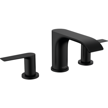  - HANSGROHE Vivenis 3-otworowa bateria umywalkowa czarny mat 75033670 - 75033670 - Łazienki Szydłowski