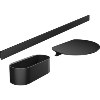 - HANSGROHE WallStoris Zestaw do wanny czarny mat 27966670 - 27966670 - Łazienki Szydłowski