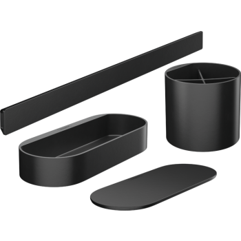  - HANSGROHE WallStoris Zestaw łazienkowy czarny mat 27968670 - 27968670 - Łazienki Szydłowski