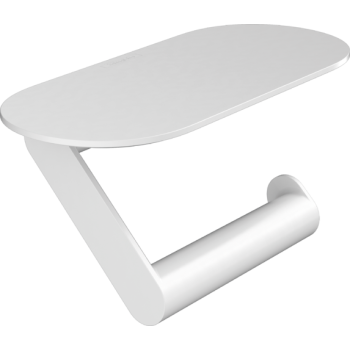 - HANSGROHE WallStoris Uchwyt na papier toaletowy z półką biały mat 27928700 - 27928700 - Łazienki Szydłowski