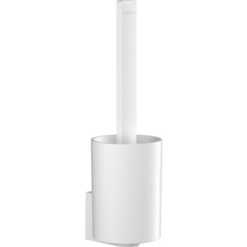  - HANSGROHE WallStoris Szczotka do WC z pojemnikiem biały mat 27927700 - 27927700 - Łazienki Szydłowski
