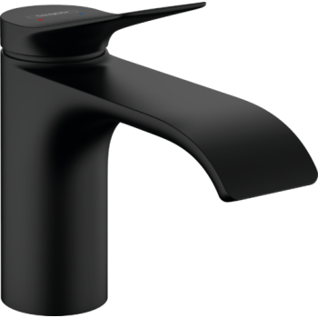  - HANSGROHE Vivenis bateria umywalkowa czarny mat 75012670 - 75012670 - Łazienki Szydłowski