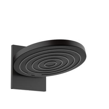 - HANSGROHE Pulsify deszczownica z ramieniem czarny mat 24151670 - 24151670 - Łazienki Szydłowski
