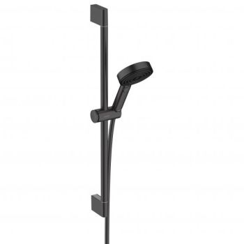 - HANSGROHE Pulsify zestaw prysznicowy czarny mat 24160670 - 24160670 - Łazienki Szydłowski