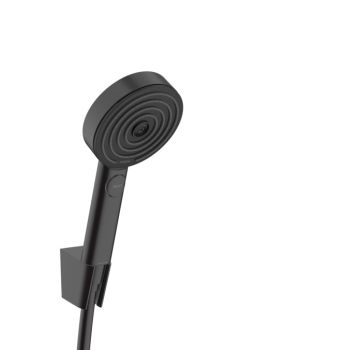 - HANSGROHE Pulsify zestaw prysznicowy czarny mat 24302670 - 24302670 - Łazienki Szydłowski