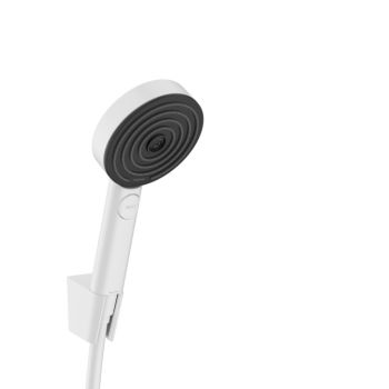 - HANSGROHE Pulsify zestaw prysznicowy biały mat 24302700 - 24302700 - Łazienki Szydłowski