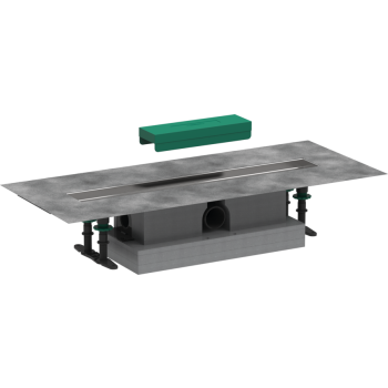  - HANSGROHE uBox Universal Kompletny zestaw do montażu standardowego 60 cm do odpływu liniowego 56022180 - 56022180 - Łazienki Szydłowski