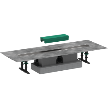  - HANSGROHE uBox Universal Kompletny zestaw do montażu standardowego-70cm do odpływu liniowego 56023180 - 56023180 - Łazienki Szydłowski
