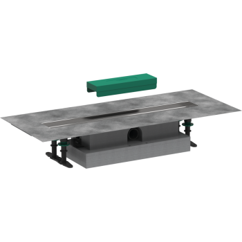  - HANSGROHE uBox Universal Kompletny zestaw do montażu płaskiego-60cm do odpływu liniowego do wyłożenia płytkami 56016180 - 56016180 - Łazienki Szydłowski