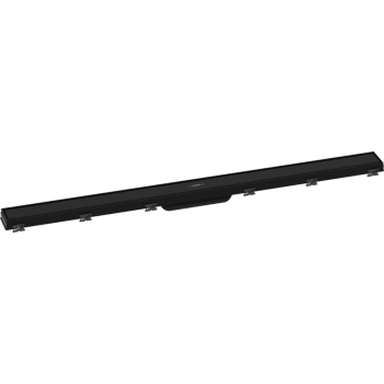 - HANSGROHE RainDrain Match Element zewnętrzny odpływu 100 cm czarny mat 56041670 - 56041670 - Łazienki Szydłowski