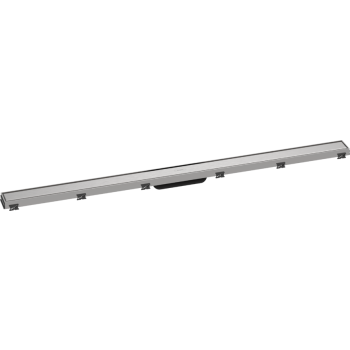 - HANSGROHE RainDrain Match Element zewnętrzny odpływu 120 cm stal szlachetna szczotkowana 56042800 - 56042800 - Łazienki Szydłowski