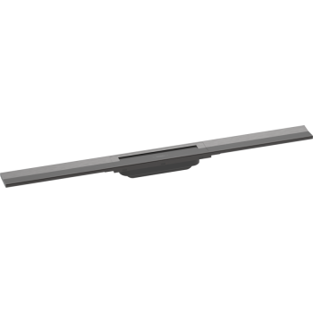 - HANSGROHE RainDrain Flex Element zewnętrzny odpływu 80 cm czarny chrom szczotkowany 56044340 - 56044340 - Łazienki Szydłowski