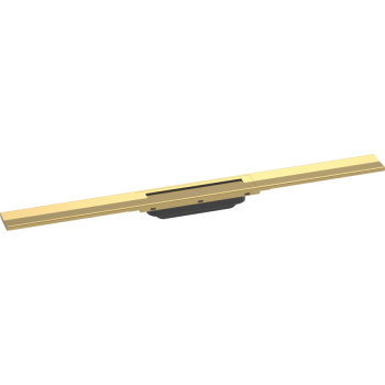 - HANSGROHE RainDrain Flex Element zewnętrzny odpływu 80 cm montaż w podłodze złoty optyczny polerowany 56044990 - 56044990 - Łazienki Szydłowski