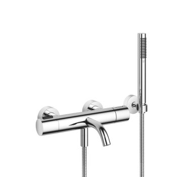 - DORNBRACHT META Termostat wannowy do montażu ściennego z zestawem prysznicowym chrom 3423497900 - 34 234 979-00 - Łazienki Szydłowski