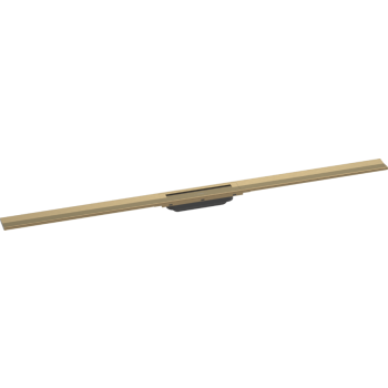- HANSGROHE RainDrain Flex Element zewnętrzny odpływu 120 cm montaż w podłodze brąz szczotkowany 56047140 - 56047140 - Łazienki Szydłowski