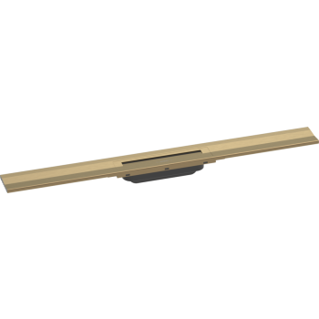 - HANSGROHE RainDrain Flex Element zewnętrzny odpływu 80 cm montaż przy ścianie brąz szczotkowany 56051140 - 56051140 - Łazienki Szydłowski