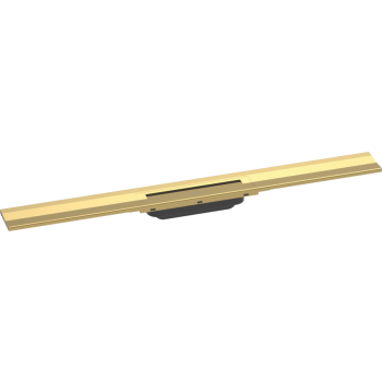- HANSGROHE RainDrain Flex Element zewnętrzny odpływu 80cm montaż przy ścianie złoty optyczny polerowany 56051990 - 56051990 - Łazienki Szydłowski