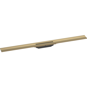 - HANSGROHE RainDrain Flex Element zewnętrzny odpływu 100 cm montaż przy ścianie brąz szczotkowany 56053140 - 56053140 - Łazienki Szydłowski
