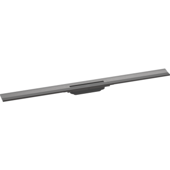 - HANSGROHE RainDrain Flex Element zewnętrzny odpływu 100 cm montaż przy ścianie czarny chrom szczotkowany 56053340 - 56053340 - Łazienki Szydłowski