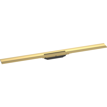 - HANSGROHE RainDrain Flex Element zewnętrzny odpływu 100 cm montaż przy ścianie złoty optyczny polerowany 56053990 - 56053990 - Łazienki Szydłowski