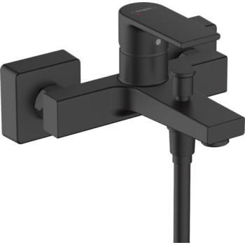 - HANSGROHE Vernis Shape Bateria wannowa czarny mat 71450670 - 71450670 - Łazienki Szydłowski