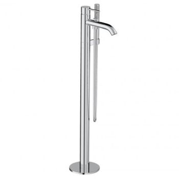 - KLUDI BOZZ bateria wannowo-prysznicowa chrom 385900576 - 385900576 - Łazienki Szydłowski