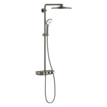 - GROHE-SmartControl system 310 zestaw natryskowy z baterią termostatyczną kolor grafit szczotkowany 26507AL0 - 26507AL0 - Łazienki Szydłowski