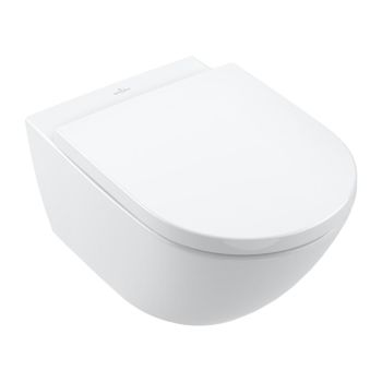  - Villeroy&Boch Subway 3.0 WC wiszące z deską 56 x 37 cm, biały z powłoką ceramic plus 4670TSR1 - 4670TSR1 - Łazienki Szydłowski