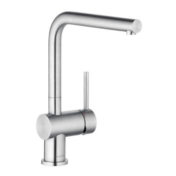 - KLUDI L STEEL bateria kuchenna kolor stal nierdzewna 45803F877 - 45803F877 - Łazienki Szydłowski