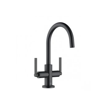  - KLUDI NOVA FONTE Puristic bateria umywalkowa kolor czarny mat 201183915 - 201183915 - Łazienki Szydłowski