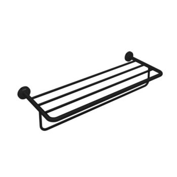 - Axor Universal Circular Półka na ręczniki z wieszakiem czarny mat 42843670 - 42843670 - Łazienki Szydłowski
