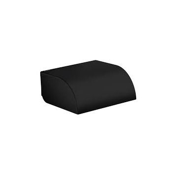 - Axor Universal Circular Uchwyt na papier toaletowy z osłoną czarny mat 42858670 - 42858670 - Łazienki Szydłowski