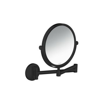 - Axor Universal Circular Lustro kosmetyczne czarny mat 42849670 - 42849670 - Łazienki Szydłowski