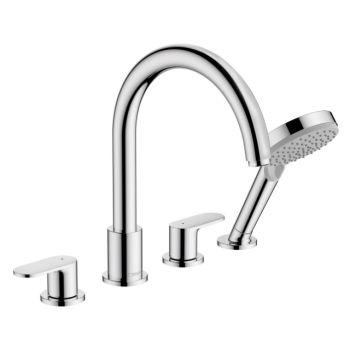 - HANSGROHE Vernis Blend Bateria wannowa 4-otworowa chrom 71456000 - 71456000 - Łazienki Szydłowski