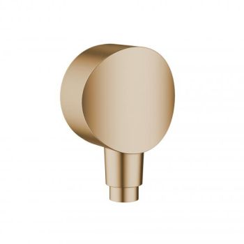 - HANSGROHE Fixfit S przyłacze katowe brąz szczotkowany 26453140 - 26453140 - Łazienki Szydłowski