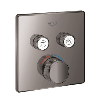  - GROHE-SmartControl Bateria termostatyczna do obsługi dwóch wyjść wody grafit 29124A00 - 29124A00 - Łazienki Szydłowski