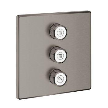 - GROHE-SmartControl Potrójny zawór odcinający grafit szczotkowany 29127AL0 - 29127AL0 - Łazienki Szydłowski