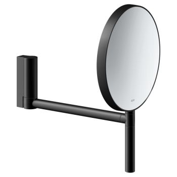  - KEUCO PLAN Black Selection Lusterko kosmetyczne czarny mat 17649370002 - 17649370002 - Łazienki Szydłowski