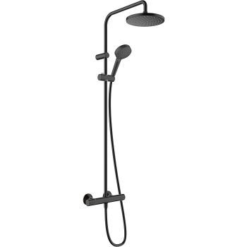 - HANSGROHE Vernis Blend 1jet zestaw prysznicowy czarny mat 26089670 - 26089670 - Łazienki Szydłowski
