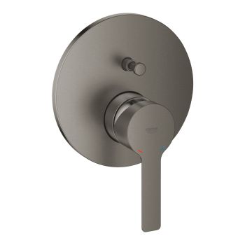 - GROHE-LINEARE bateria wannowo-prysznicowa kolor brushed hard graphite 24064AL1 - 24064AL1 - Łazienki Szydłowski