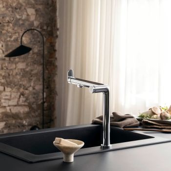 - HANSGROHE Aqittura M91 bateria kuchenna chrom 76802000 - 76802000 - Łazienki Szydłowski