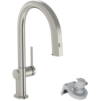 - HANSGROHE Aqittura bateria kuchenna stal szlachetna 76826800 - 76826800 - Łazienki Szydłowski
