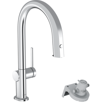- HANSGROHE Aqittura M91 bateria kuchenna chrom 76803000 - 76803000 - Łazienki Szydłowski