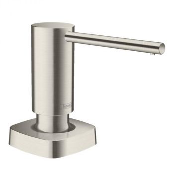  - HANSGROHE A71 dozownik mydła w płynie kolor stal nierdzewna 40468800 - 40468800 - Łazienki Szydłowski