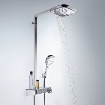 - Hansgrohe Raindance Select E Komplet prysznicowy chrom 27127000 - 27127000 - Łazienki Szydłowski