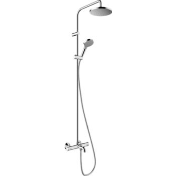 - Hansgrohe Vernis Blend Zestaw prysznicowy z baterią termostatyczną wannową chrom 26079000 - 26079000 - Łazienki Szydłowski